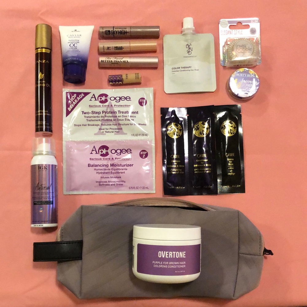 Lot Sample Beauty + Hair Products